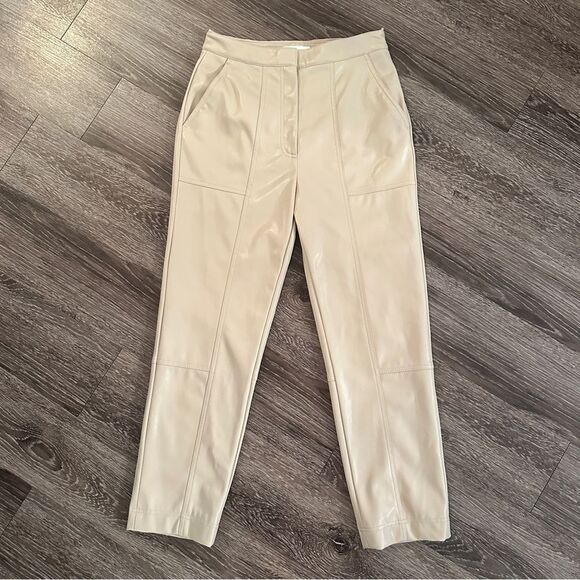 Jonathan Simkhai Faux Leather Pants - Picture 1 of 9